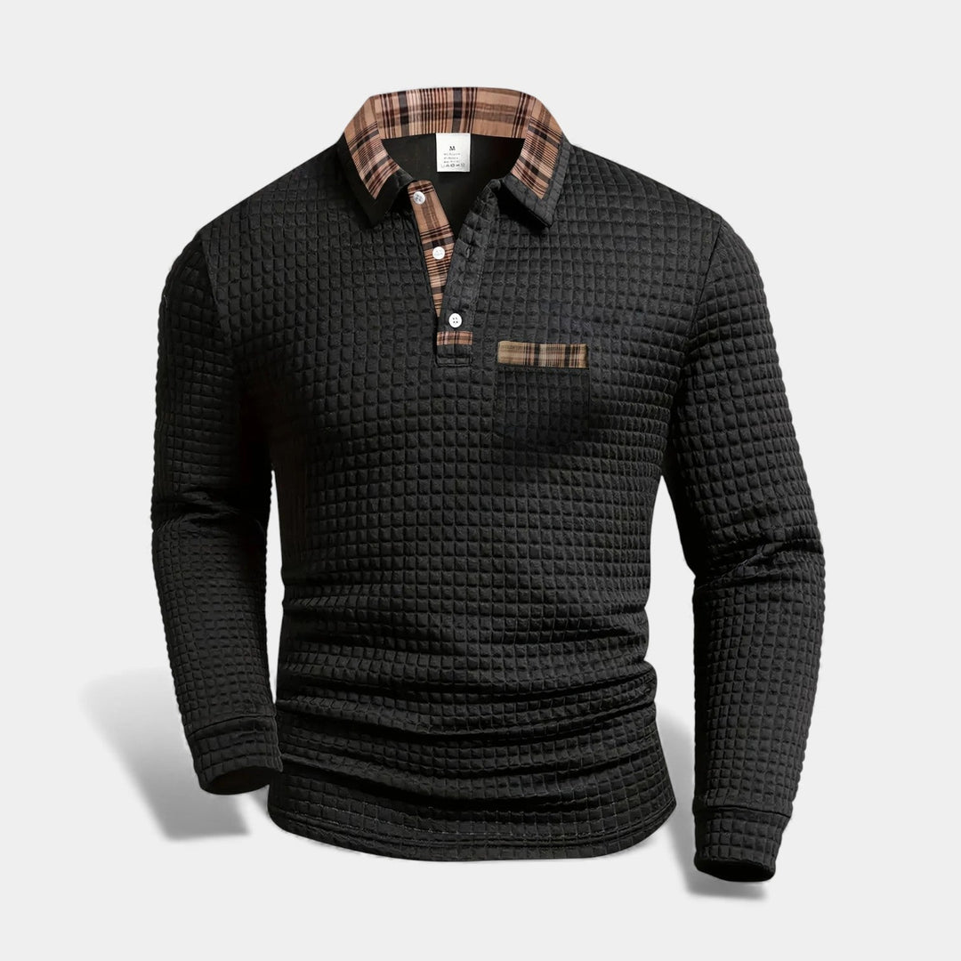 Petr – Pruhované polo s dlouhým rukávem