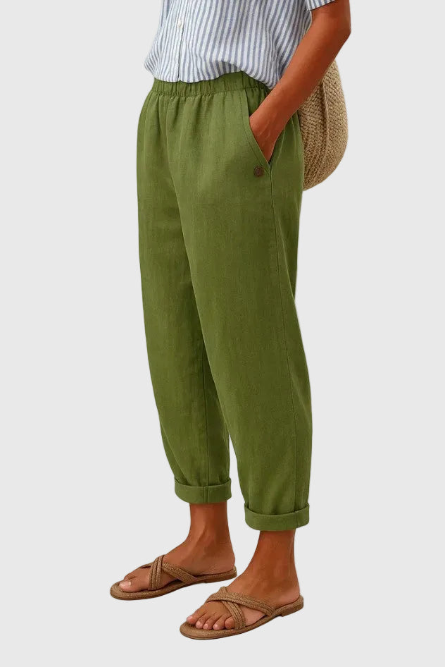 Hana - Elegantní a Pohodlné Kalhoty