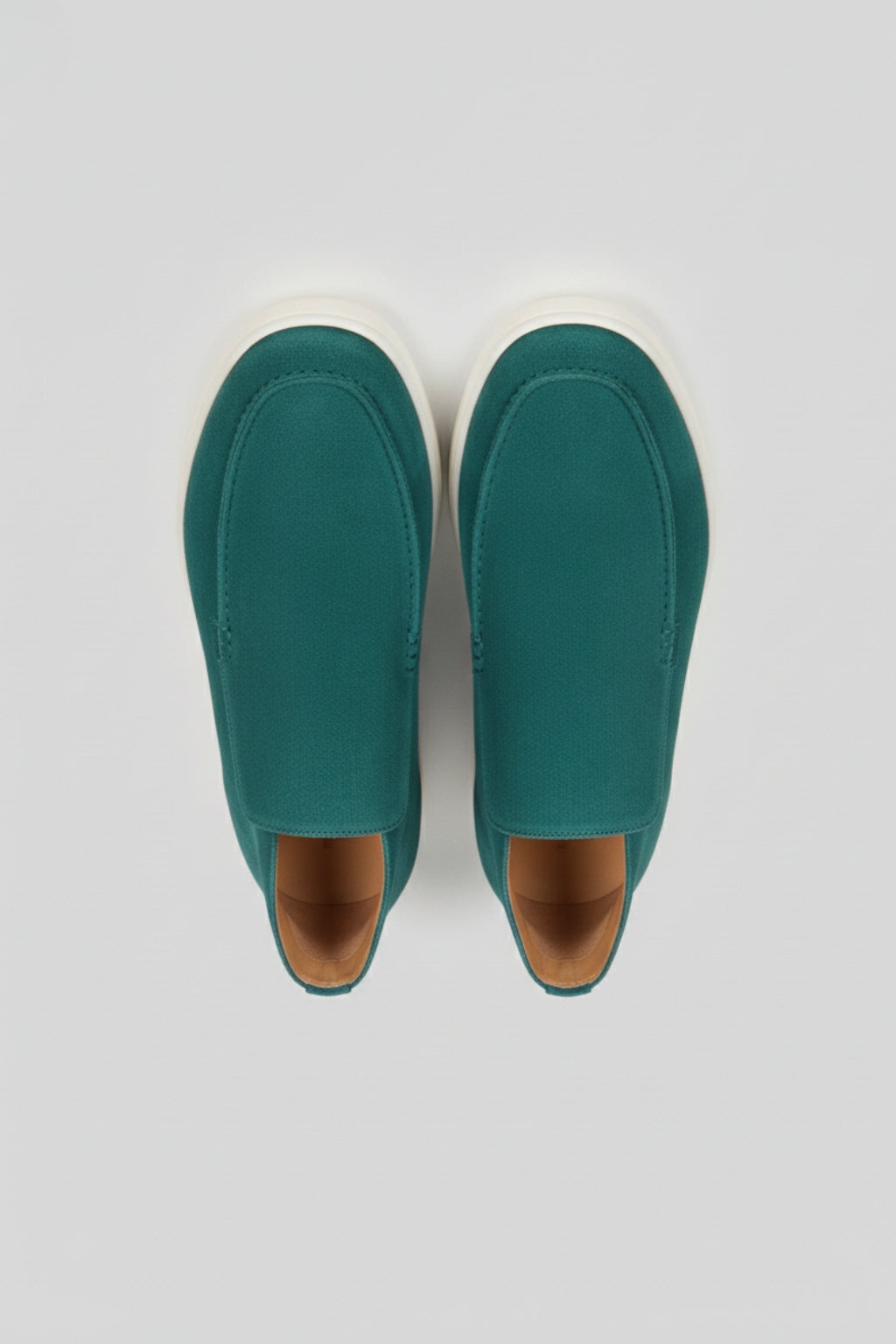 Loafers boty – Modrozelená