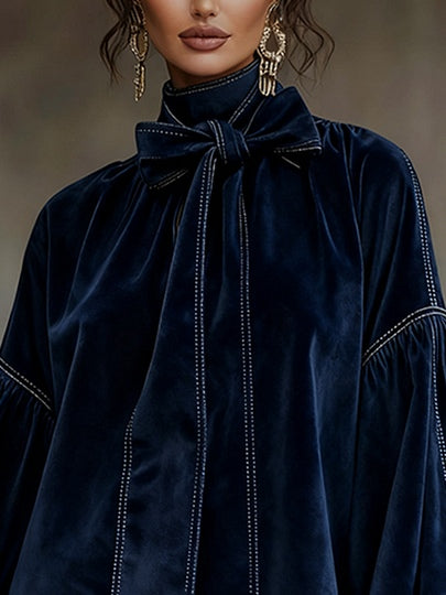 Lucie – Sametové mini šaty