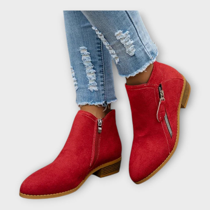 Adéla – Elegantní Boty s Zipem