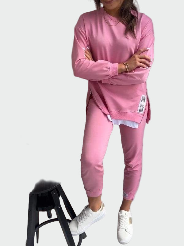 Klára - Dámský pohodlný teplákový komplet