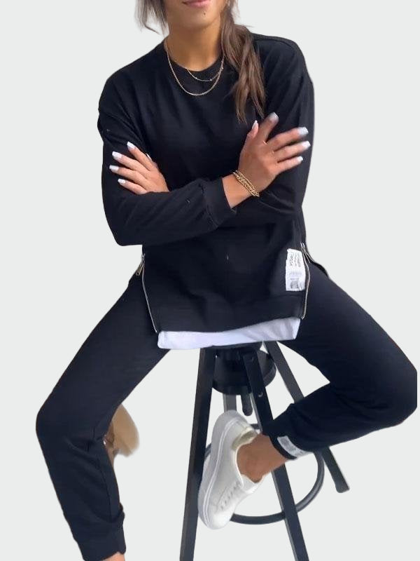 Klára - Dámský pohodlný teplákový komplet