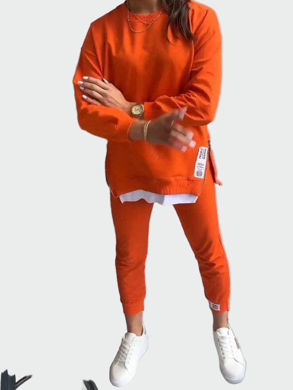 Klára - Dámský pohodlný teplákový komplet