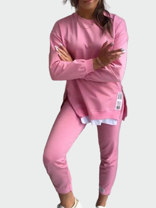 Klára - Dámský pohodlný teplákový komplet