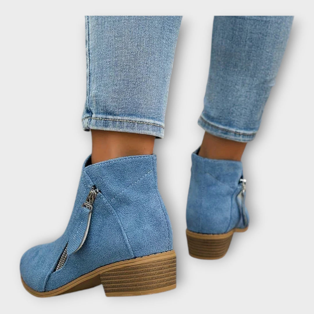 Adéla – Elegantní Boty s Zipem