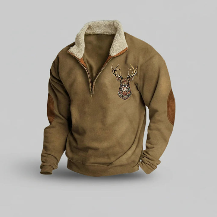 Darven - Svetr s motivem severského jelena