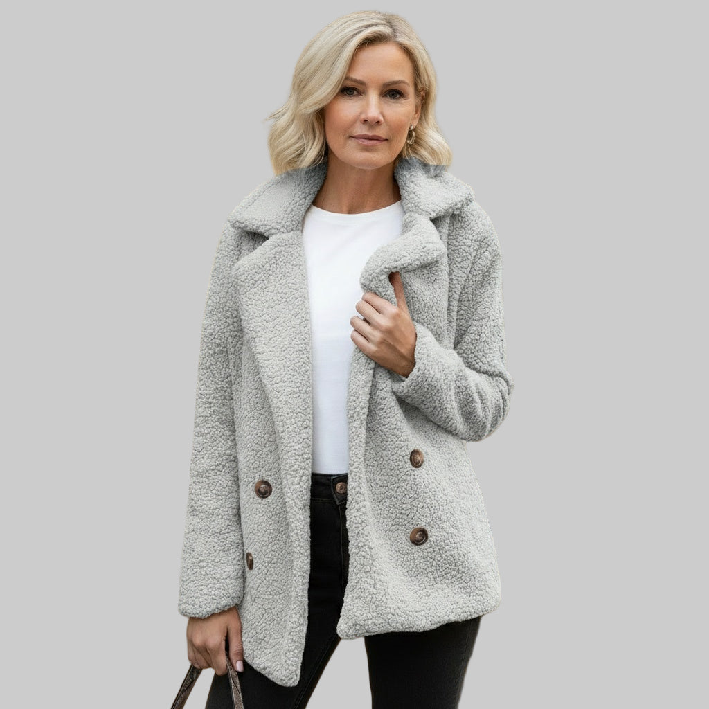 Alena - Měkký zimní kabát