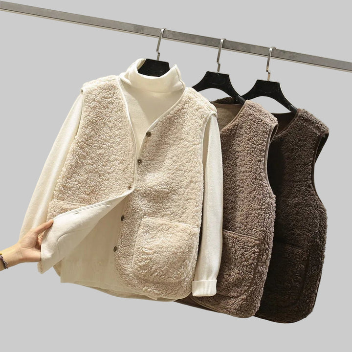 Zara - Měkký Kožešinový Vesta