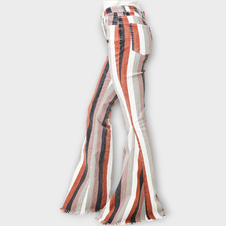 Džínsy s vícero barvami Rust