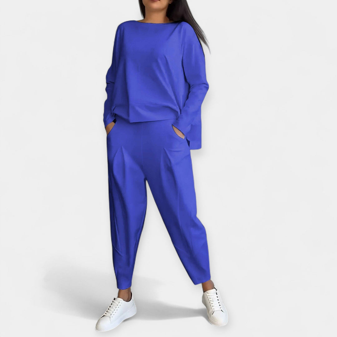 Sára - Dámský minimalistický volnočasový komplet 