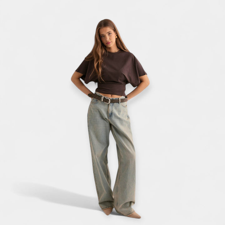 Blůza s pohodlnými širokými rukávy