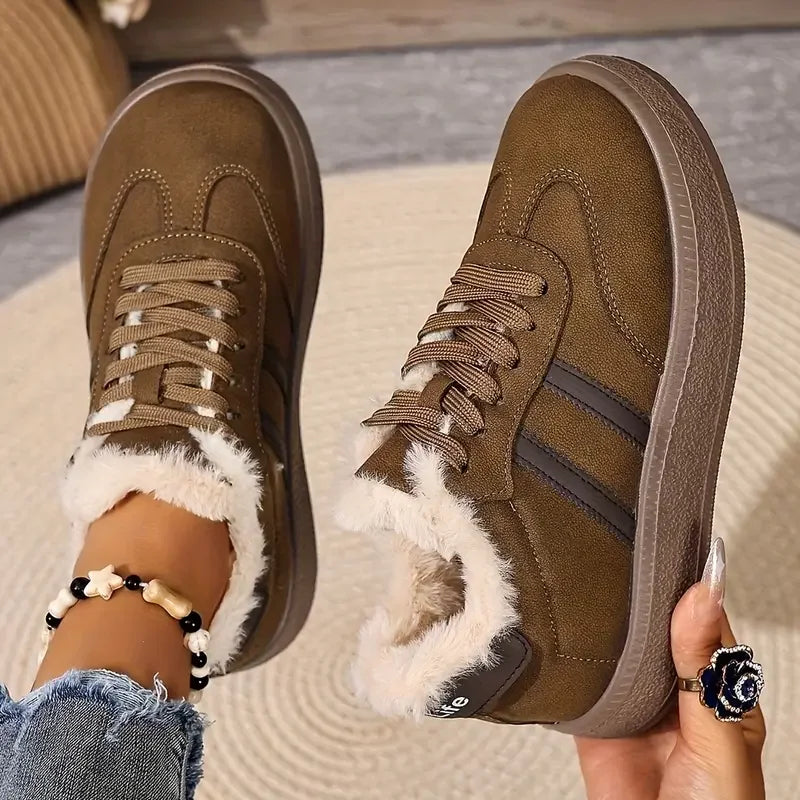 Lily | Komfortable - Varme, Afslappede Flade Sko