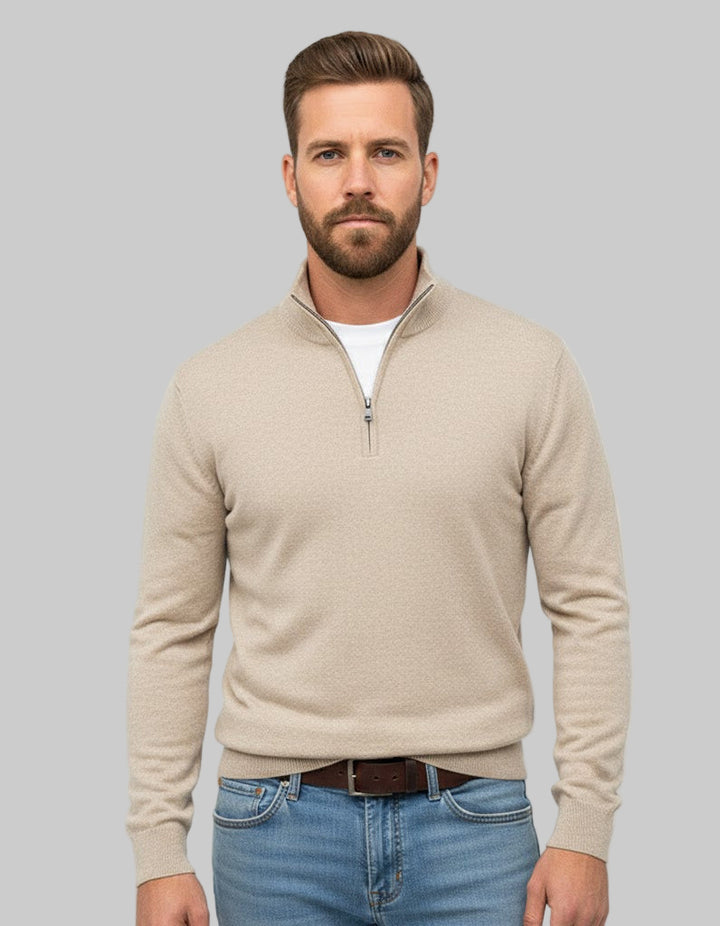 Harris | Svetr na zip pro bez námahy dosažené pohodlí