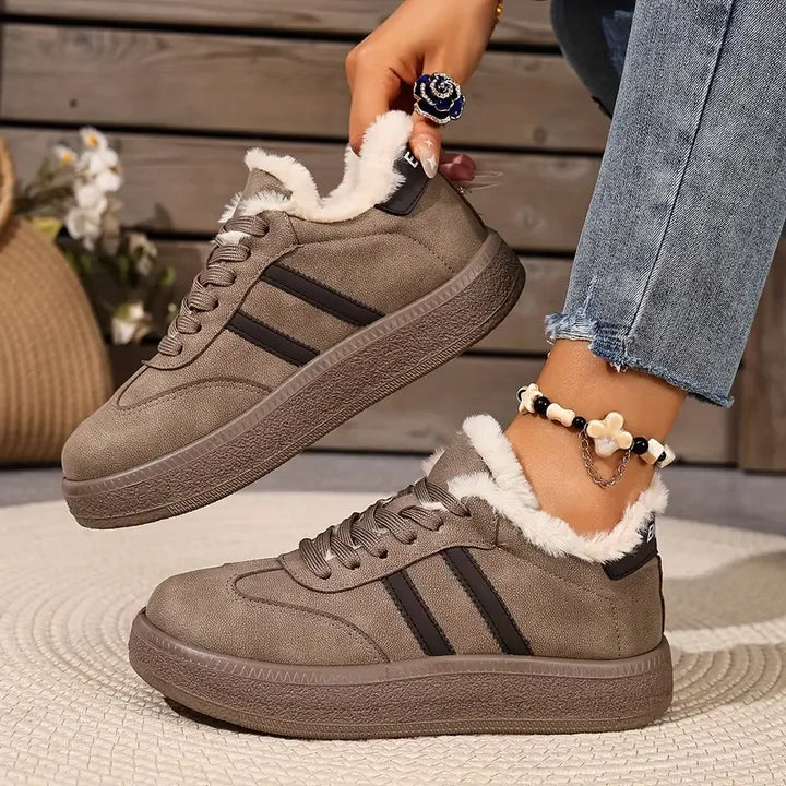 Lily | Komfortable - Varme, Afslappede Flade Sko