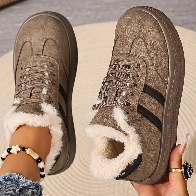 Lily | Komfortable - Varme, Afslappede Flade Sko